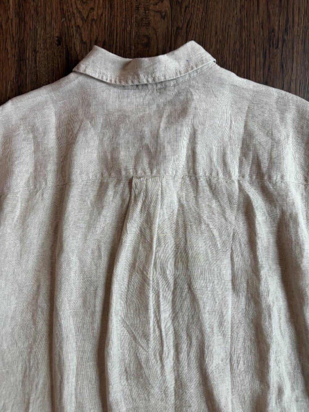 NWT J Crew linen shirt dress S khaki - Picture 5 of 7